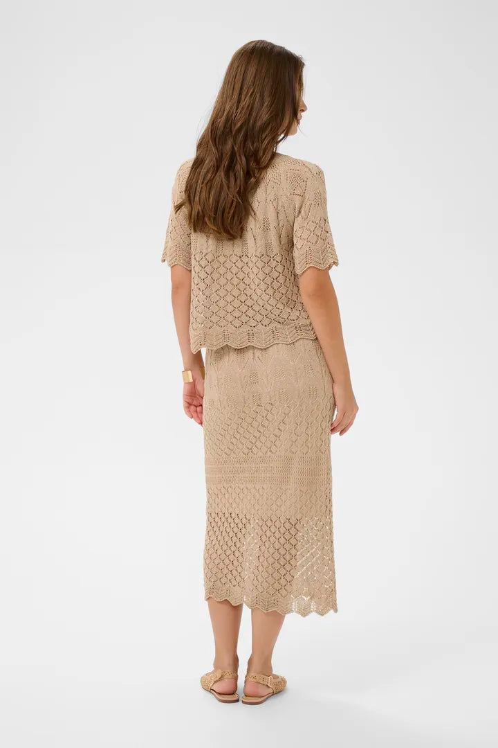 Sevija Knit Skirt - Light Amphora