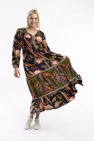 Reckless Dress Layers Puff Sleeve