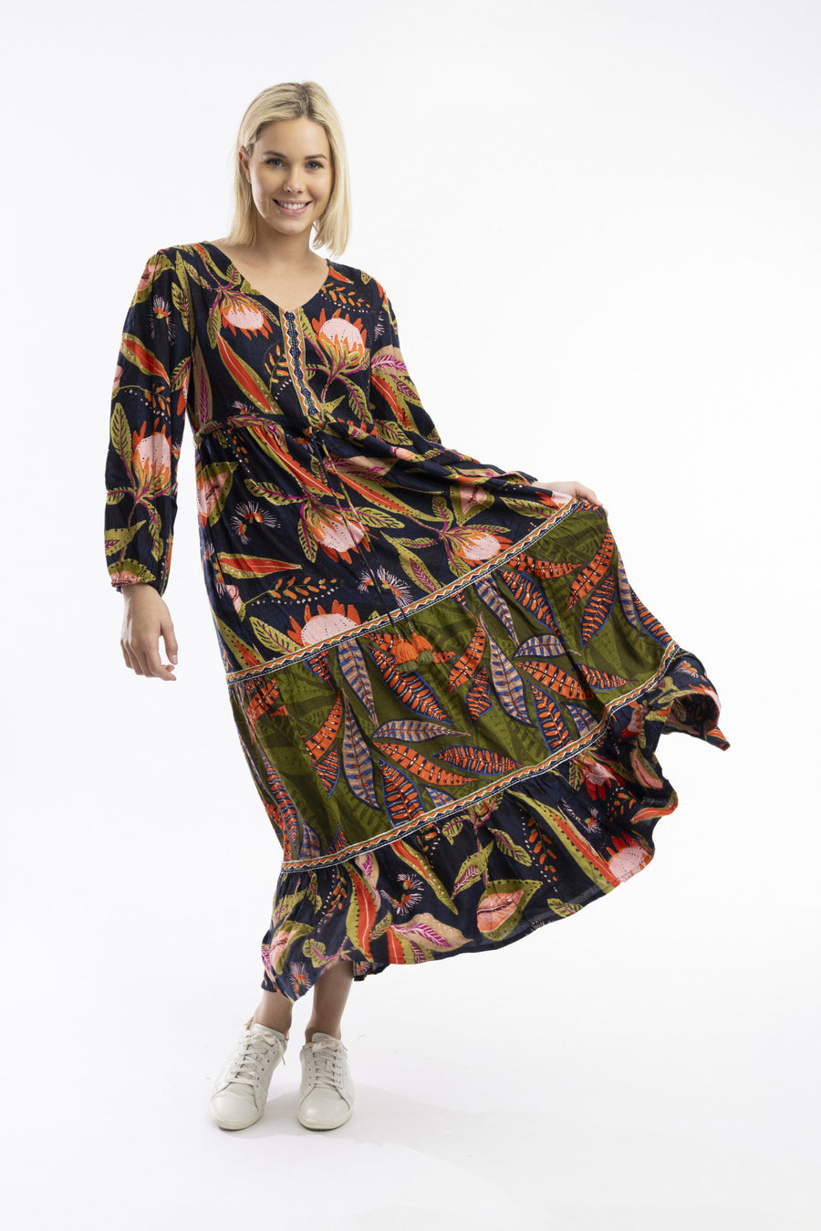 Reckless Dress Layers Puff Sleeve