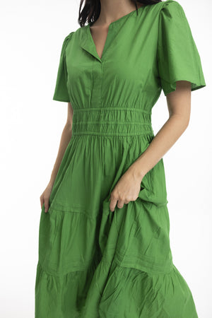 Essentials Poplin Maxi Dress - Parakeet