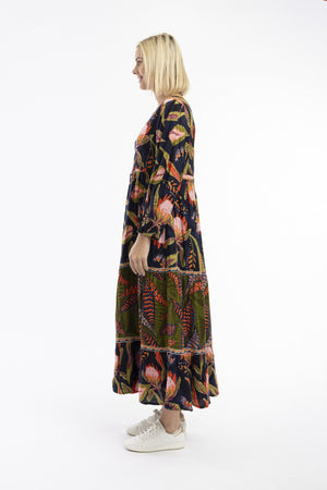 Reckless Dress Layers Puff Sleeve