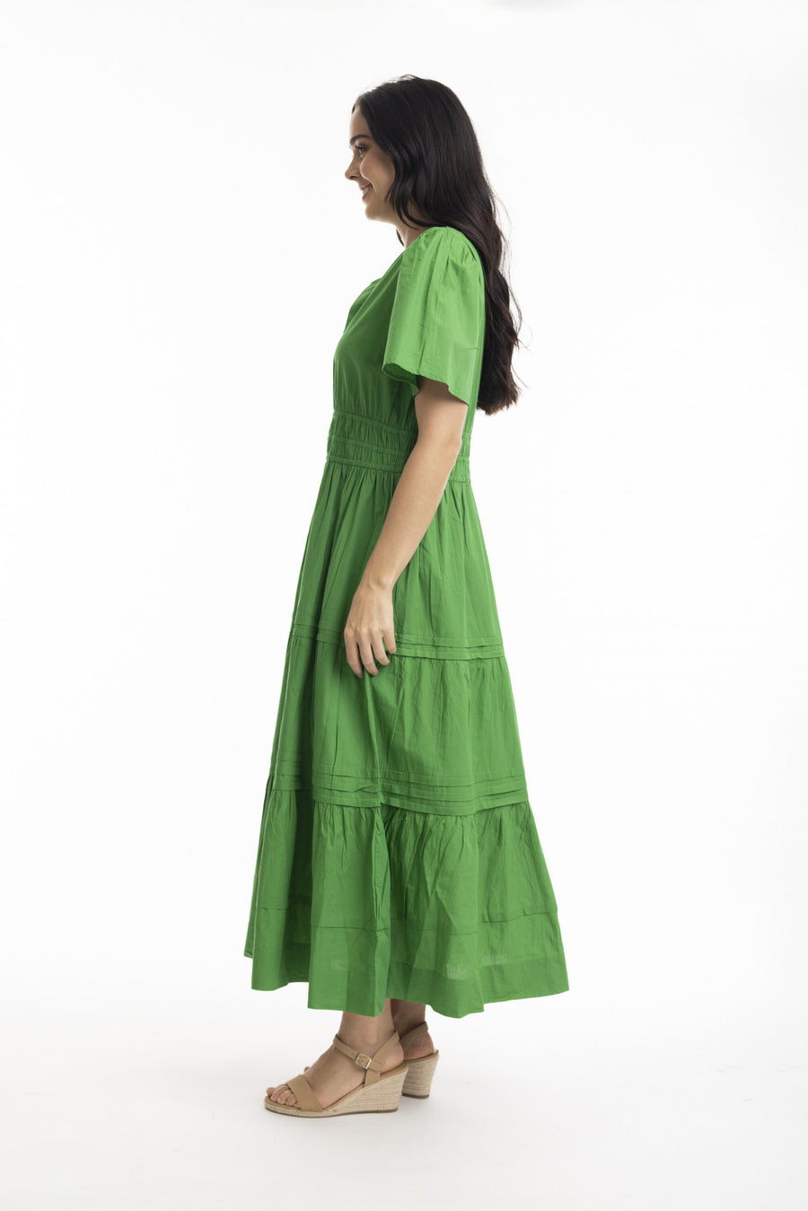 Essentials Poplin Maxi Dress - Parakeet
