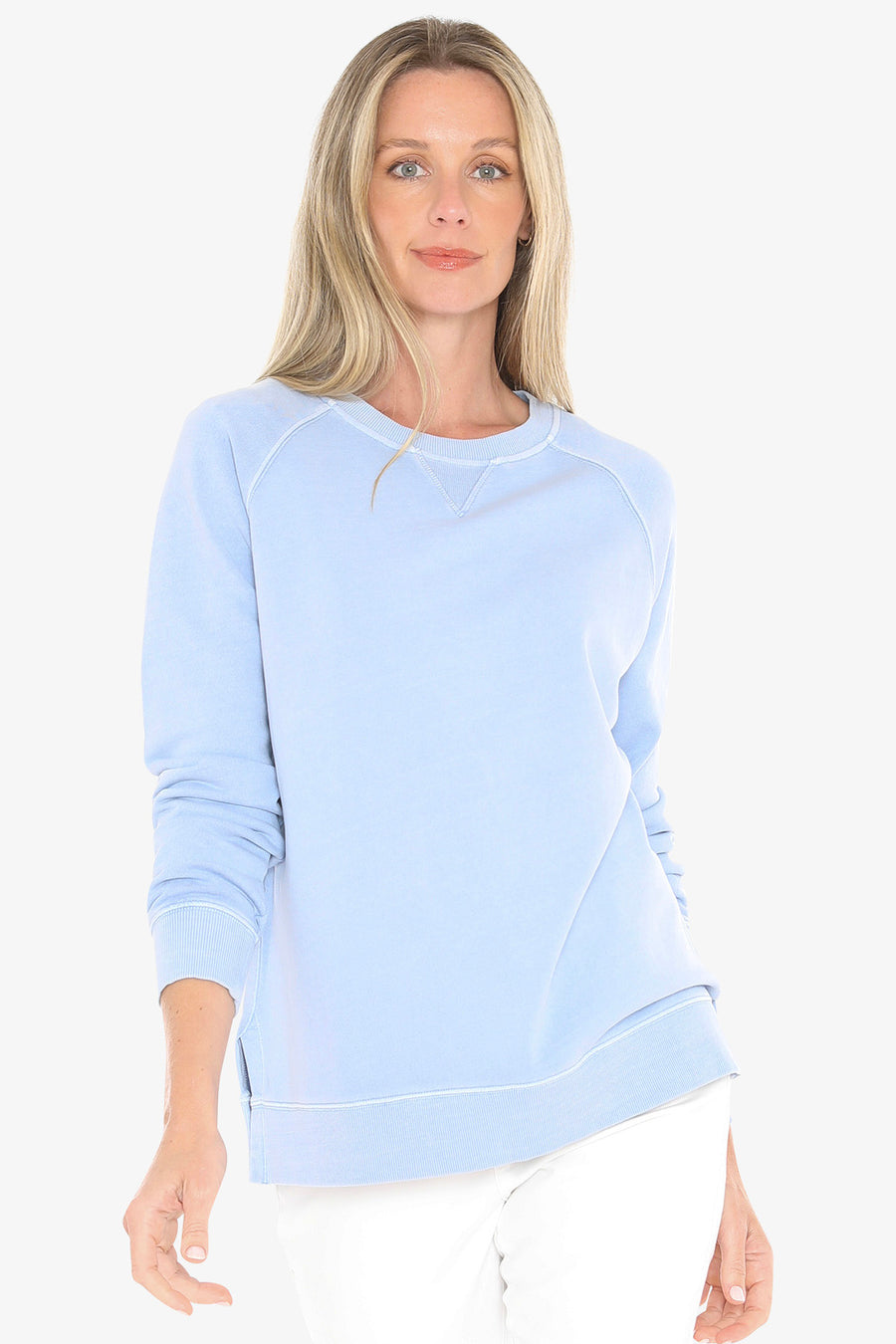 Pigment Sweat Top - Ocean