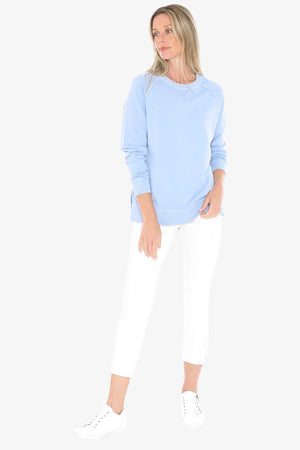 Pigment Sweat Top - Ocean
