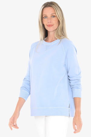 Pigment Sweat Top - Ocean