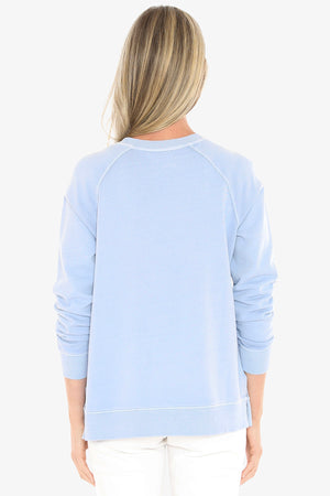 Pigment Sweat Top - Ocean