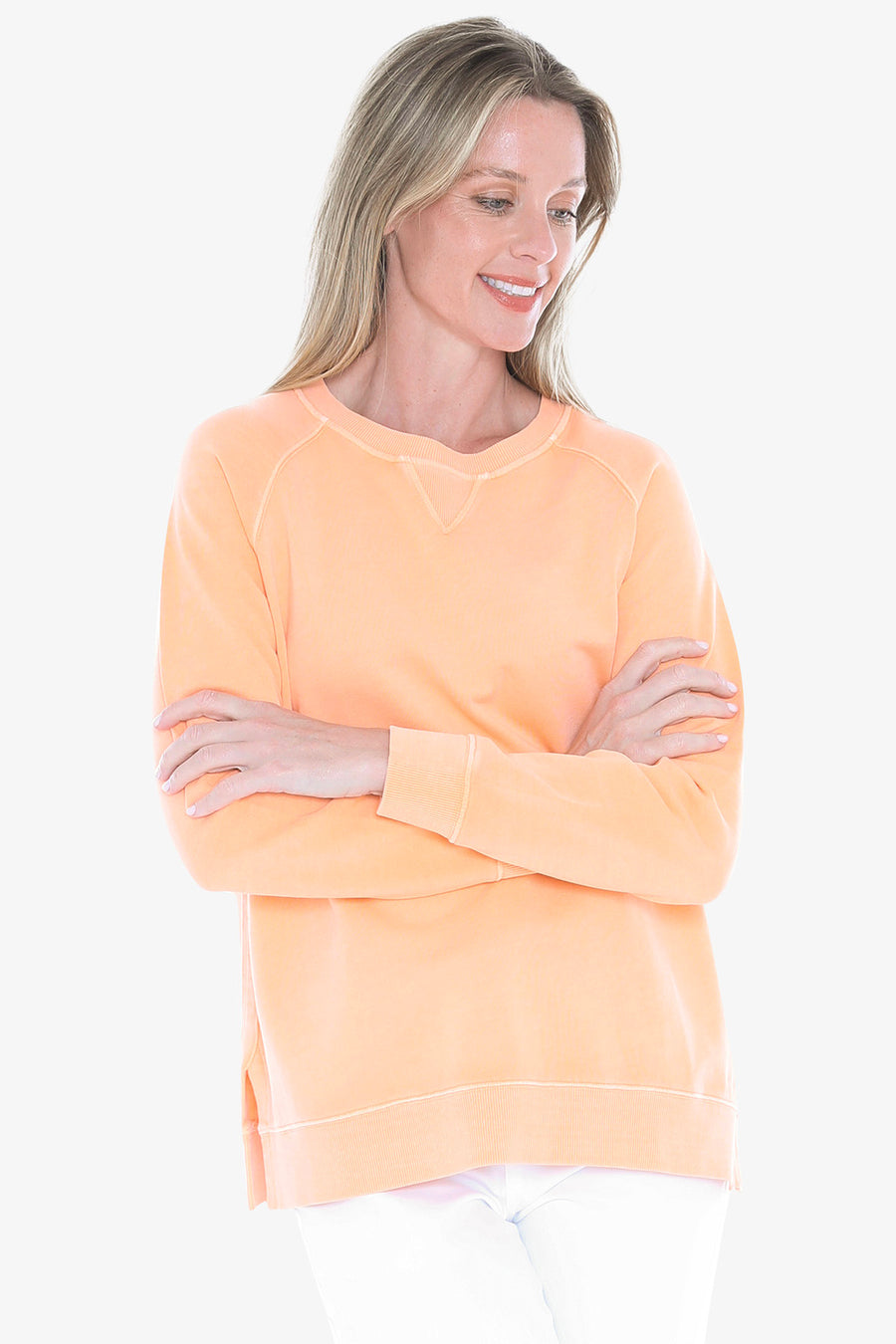 Pigment Sweat Top - Sunset