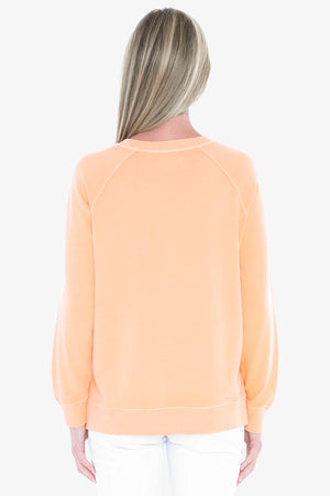Pigment Sweat Top - Sunset