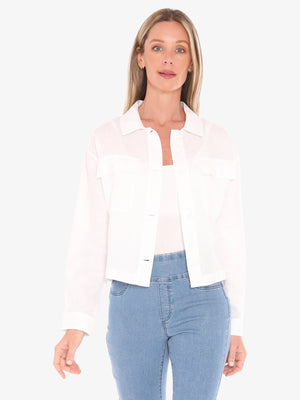 Boxy Jacket - White