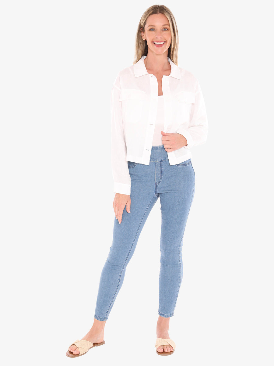 Boxy Jacket - White