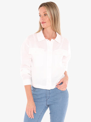 Boxy Jacket - White