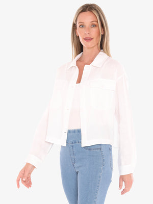 Boxy Jacket - White