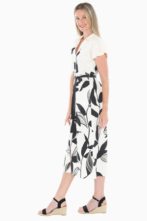 Vine Print Dress