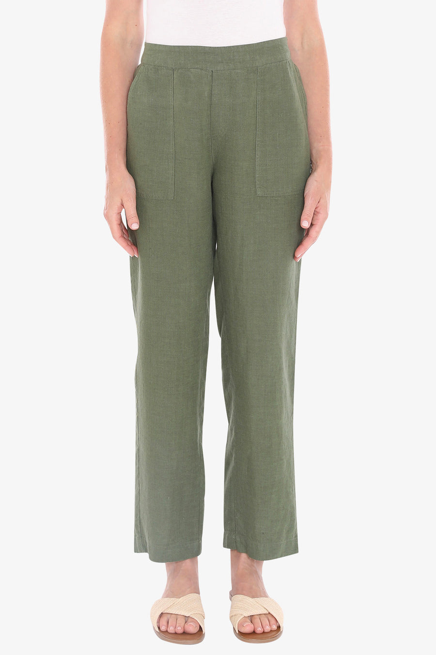 7/8 Core Pant - Basil