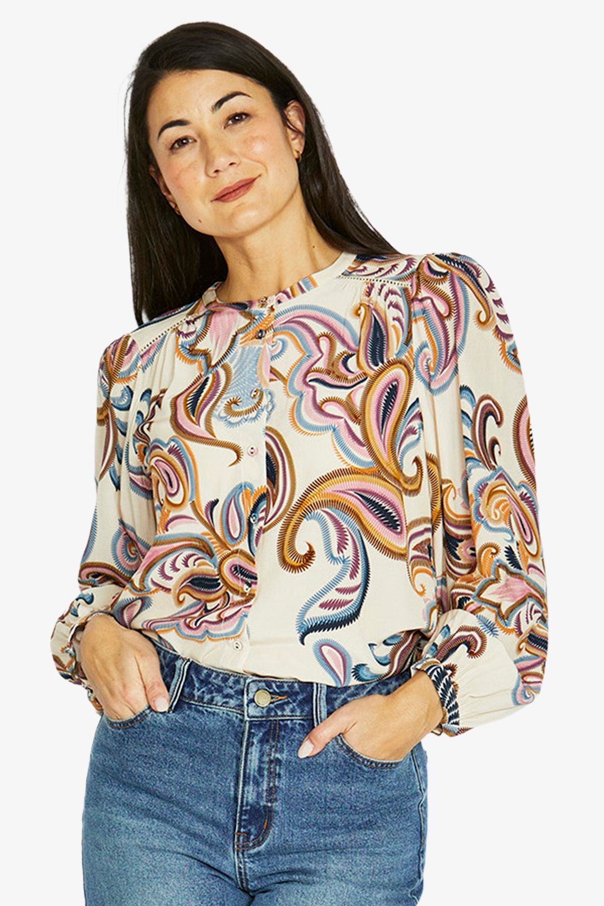 Gypsy Paisley Top