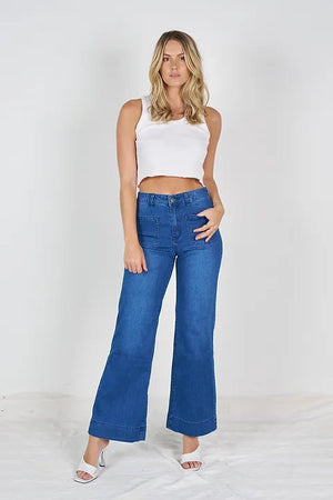 Callie Jeans - Dark Blue Ink