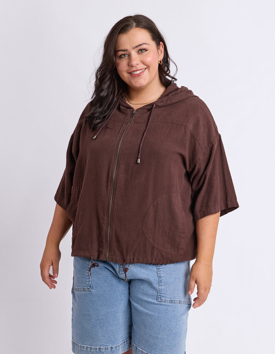 Saltair Lightweight Jacket - Chocolate