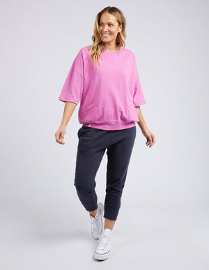 Mazie Sweat - Super Pink