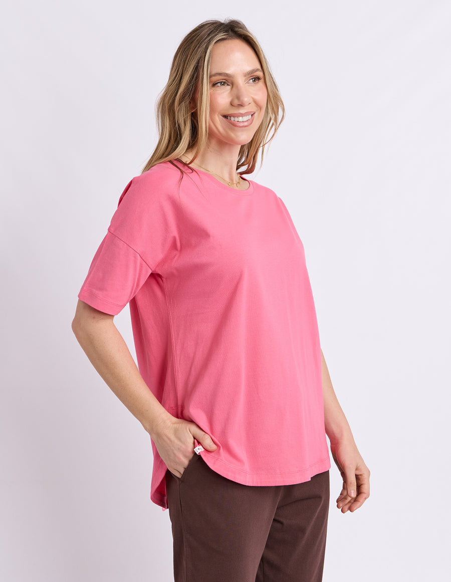 Society Short Sleeve Tee - Pink Lemonade