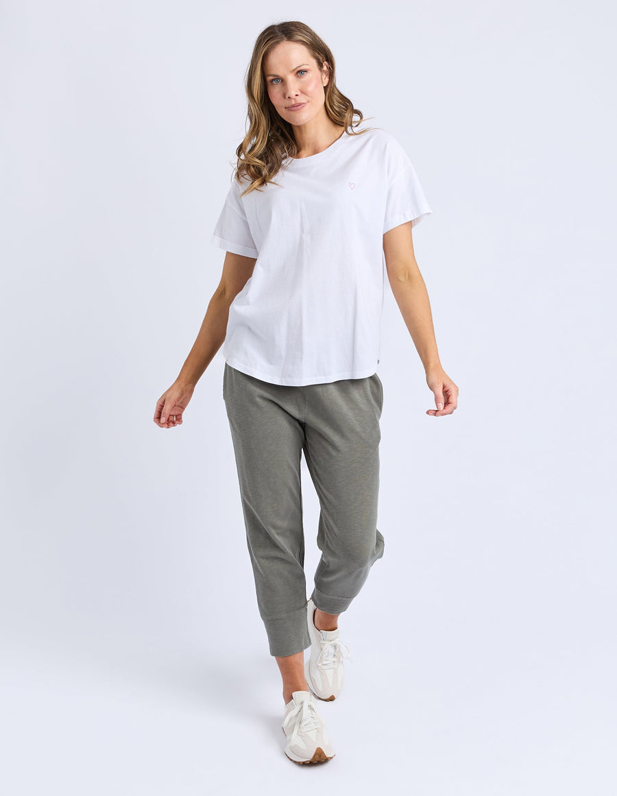 Halli Short Sleeve Tee - White