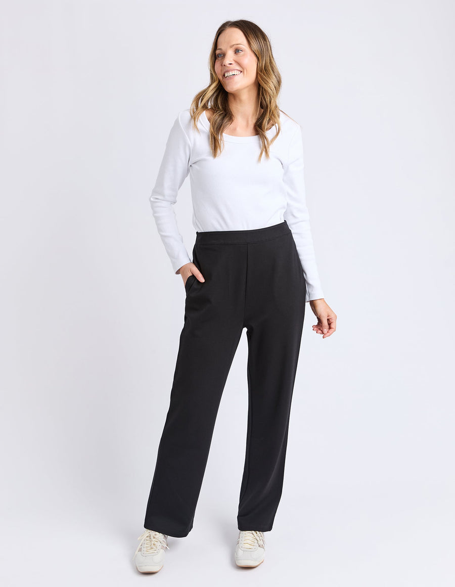 Lana Ponte Pants - Black