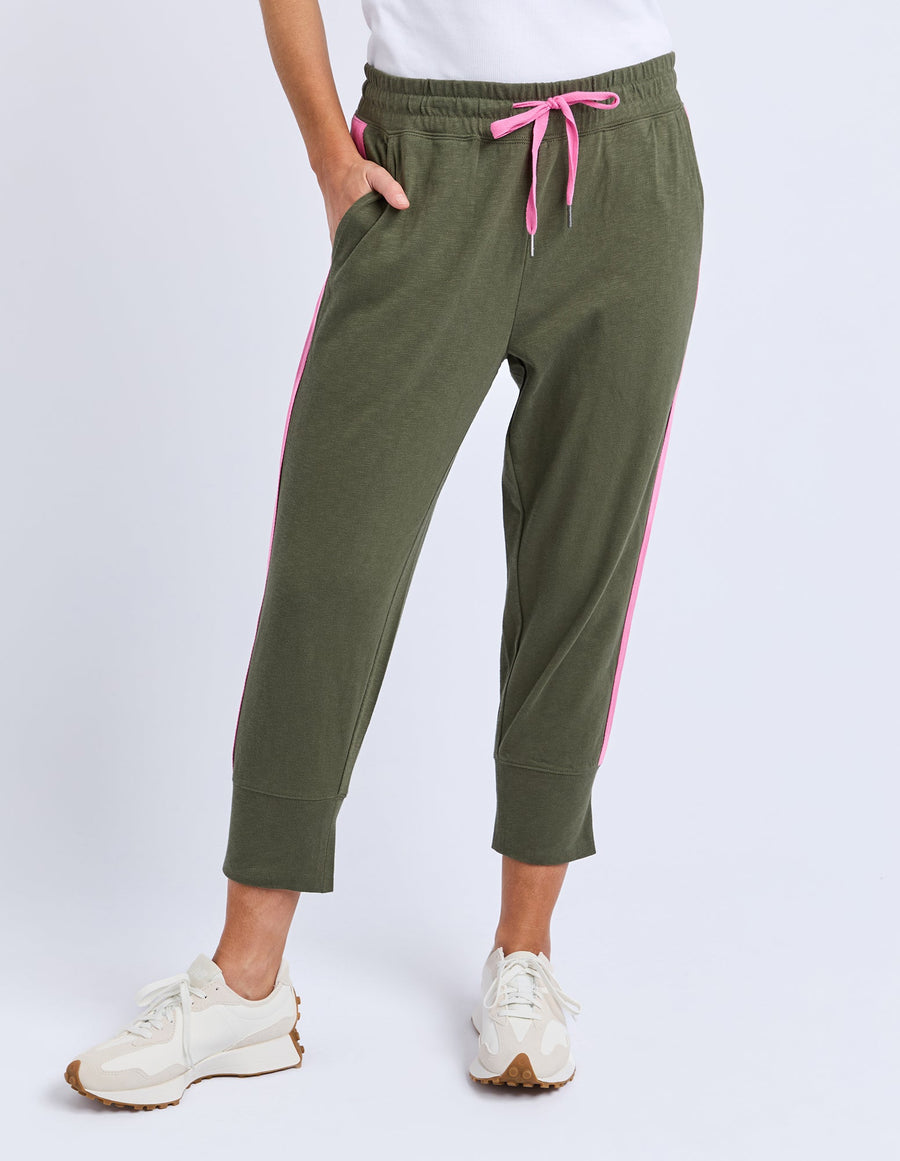 Brunch Pants - Side Tape Clover