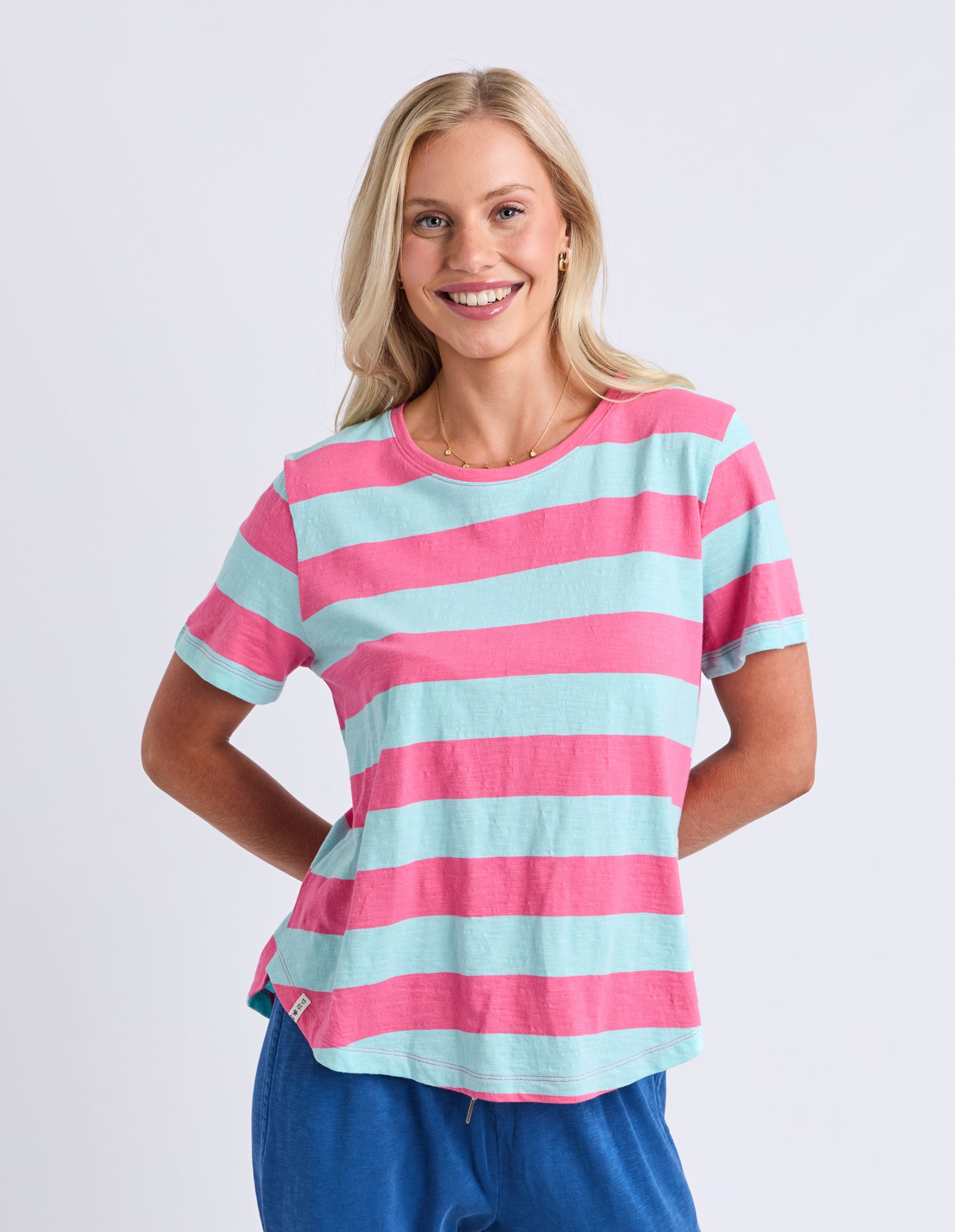 Spritz Stripe S/S Tee