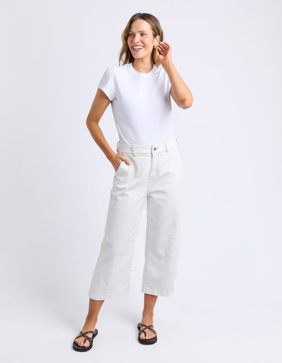 Vera Short Sleeve Tee - White