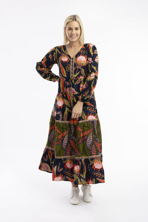 Reckless Dress Layers Puff Sleeve