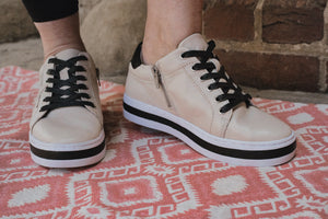 Plumber Stone Black Sneaker