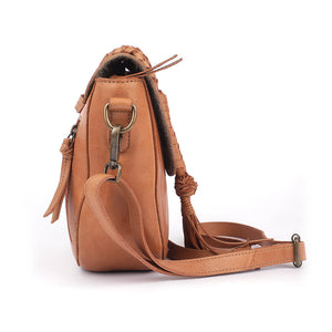 Abash Leather Bag - Tan