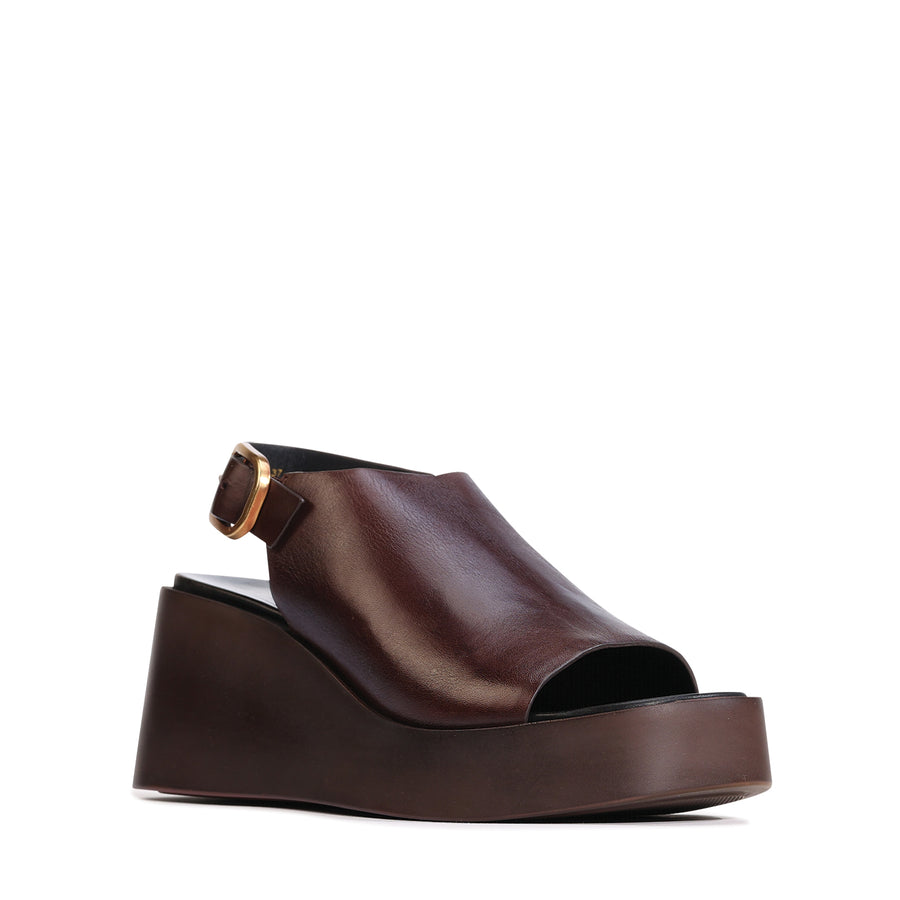 Ariani Heels - Chestnut
