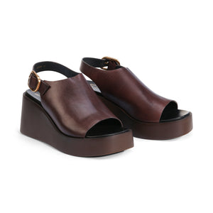 Ariani Heels - Chestnut