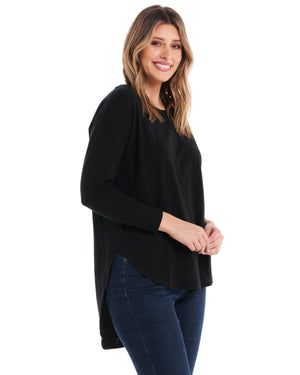 Jessie Long Sleeve Tee - Black