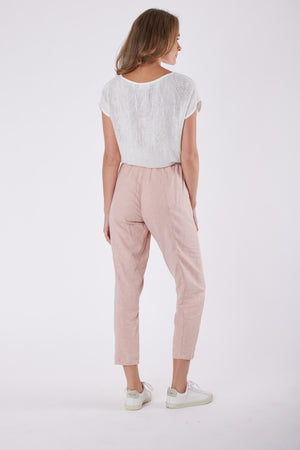 Tuscan Linen Pant - Stonewash Tan