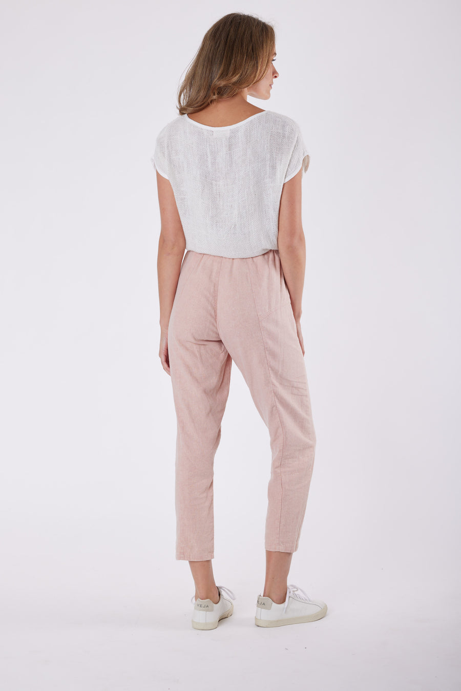 Tuscan Linen Pant - Stonewash Tan
