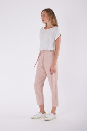 Tuscan Linen Pant - Stonewash Tan