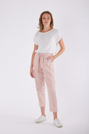 Tuscan Linen Pant - Stonewash Tan
