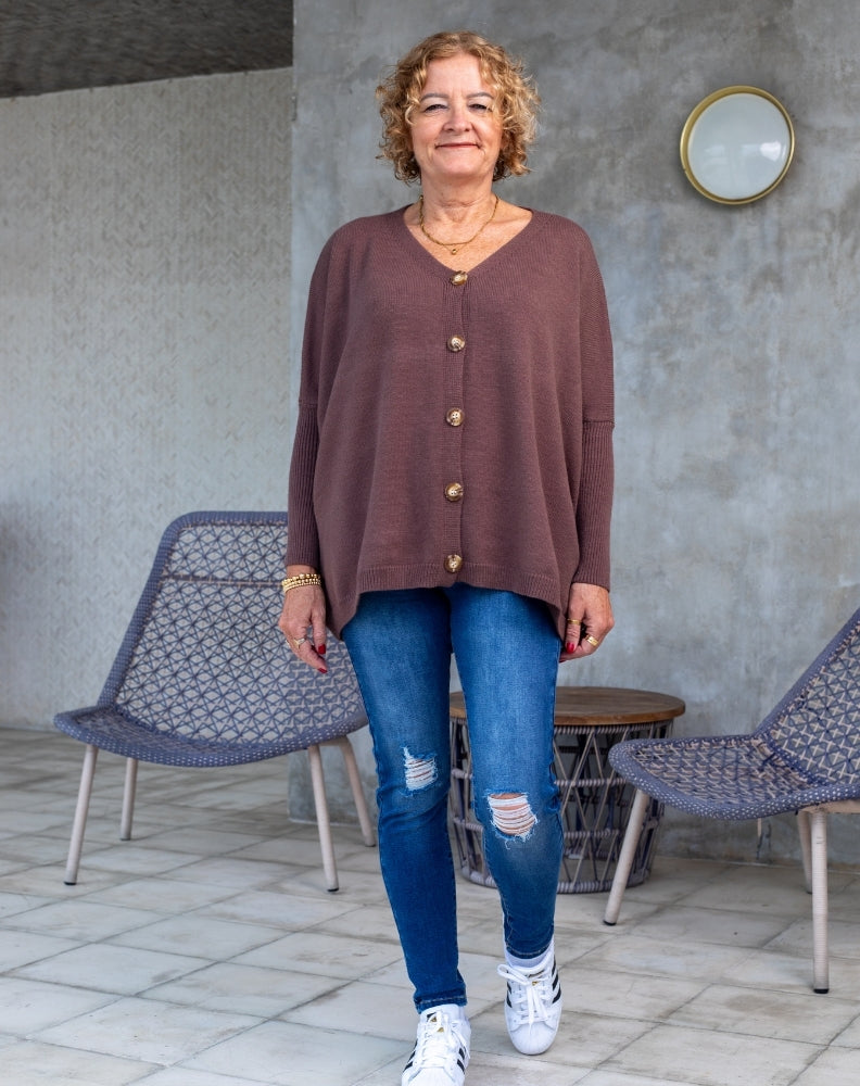Chelsea Knit - Coffee