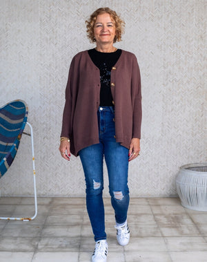 Chelsea Knit - Coffee
