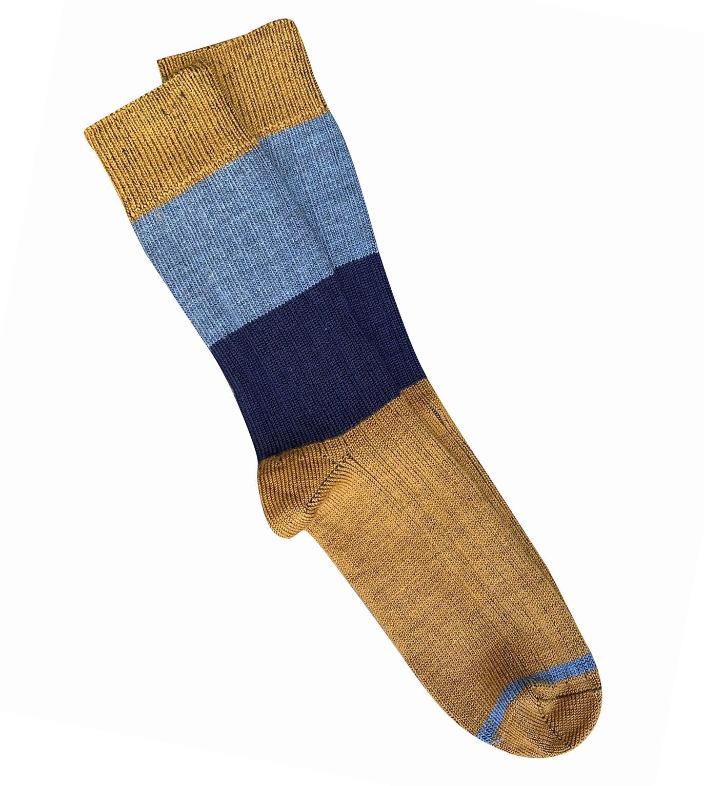 Chunky Rib Merino Wool Socks – Mustard