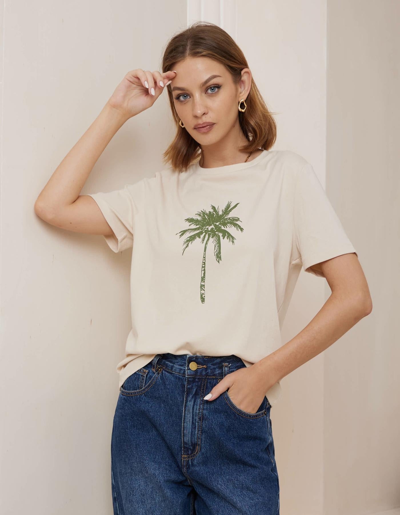 Palm Tree Tee