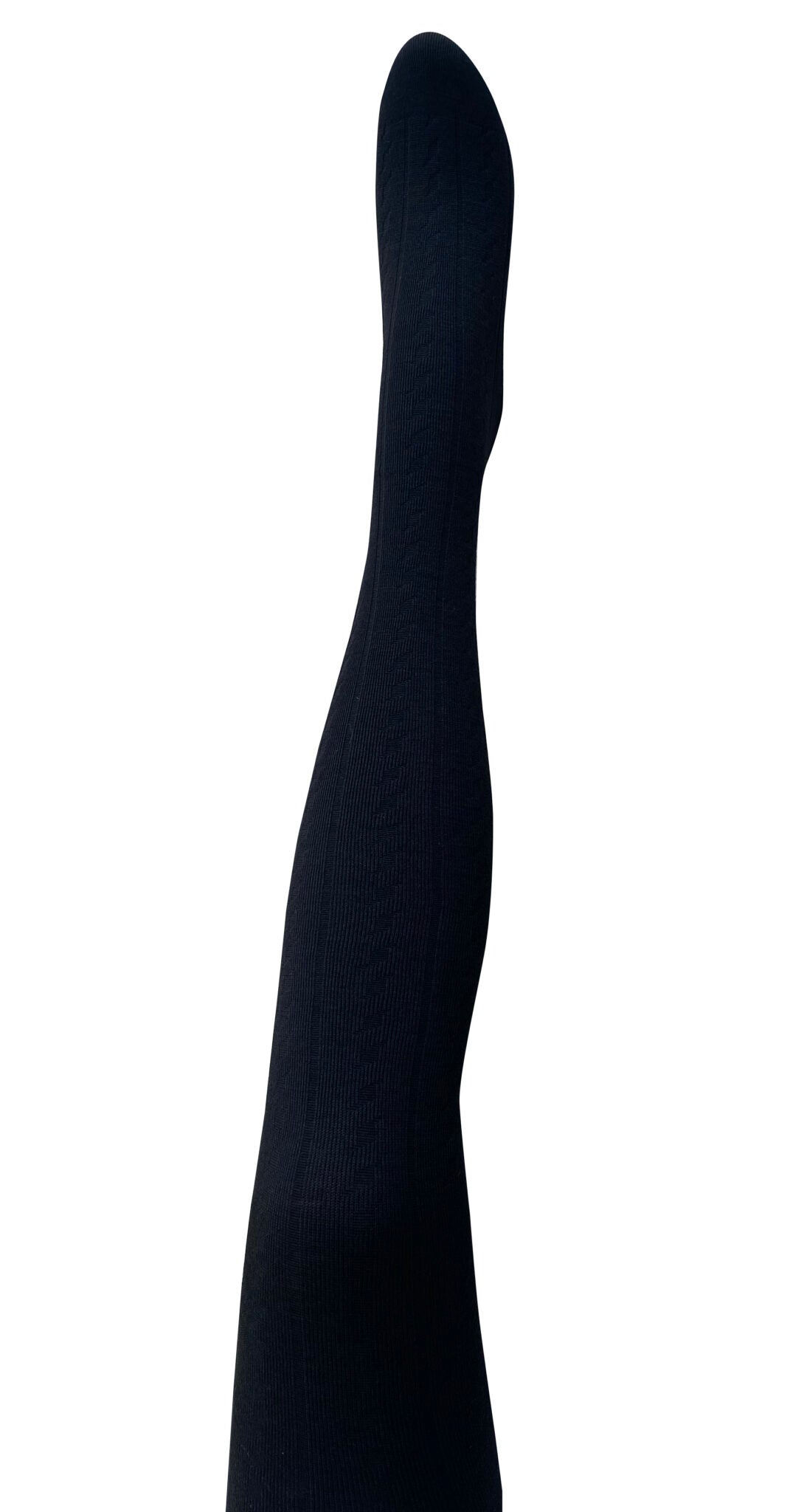 ‘Form Black’ Merino Wool Tights