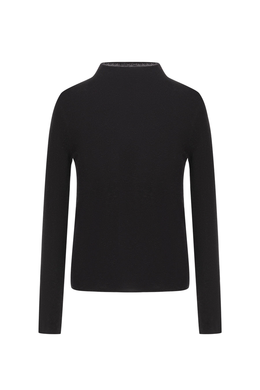 Wisteria Merino Wool Sweater - Black