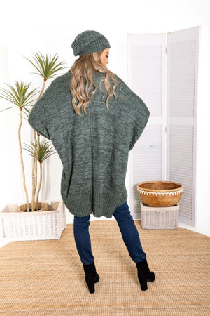 Gwen Beanie - Olive & Sage