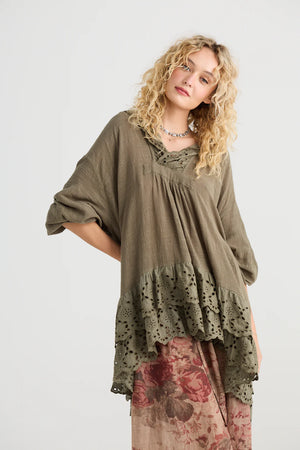 Florizel Top - Khaki