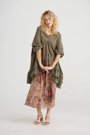 Florizel Top - Khaki
