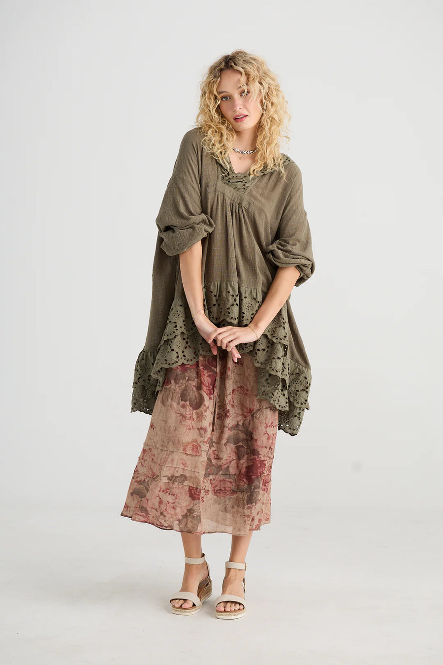 Florizel Top - Khaki
