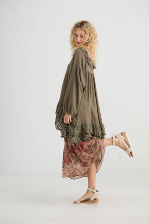 Florizel Top - Khaki