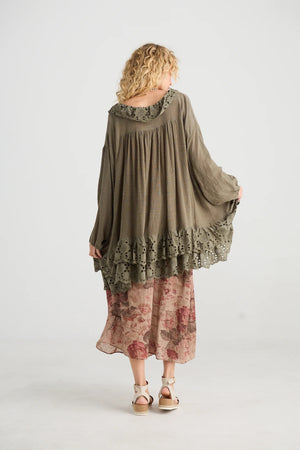 Florizel Top - Khaki